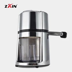 Amazon, домашняя ручная Бритва для льда, машинка для бритья, металлическая ручная машина для измельчения льда