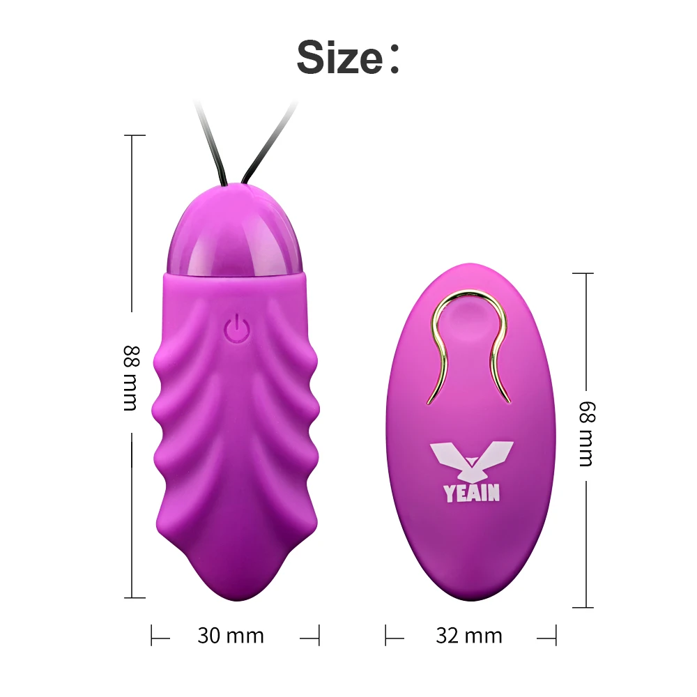 
Wireless remote control women silicone sex toys Spiral Pattern Strong vibrator shock Pleasure stimulation 10-frequency pulse 