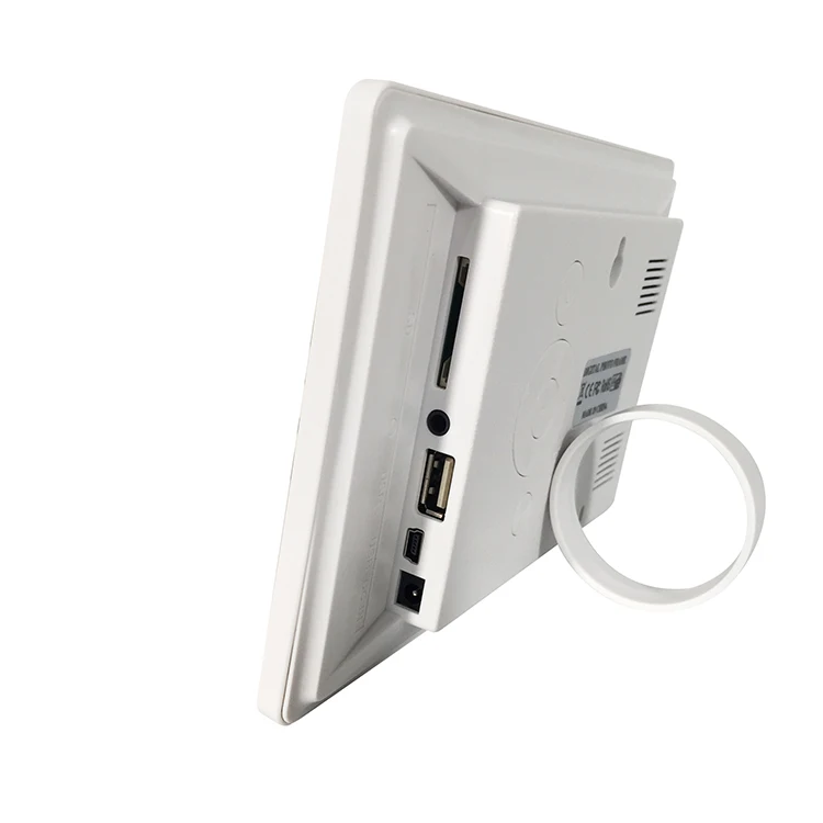 
Cheap wholesale metal digital picture frame mp4 hd movies video song 7 inch ips digital photo frame 