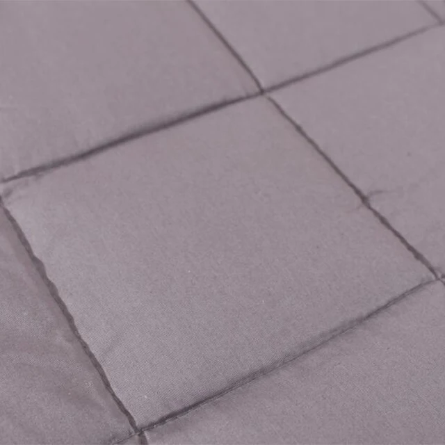 
Natural Cotton With Lead Free Glass Beads Knitted Baby Sensory Kids Weighted Blanket 