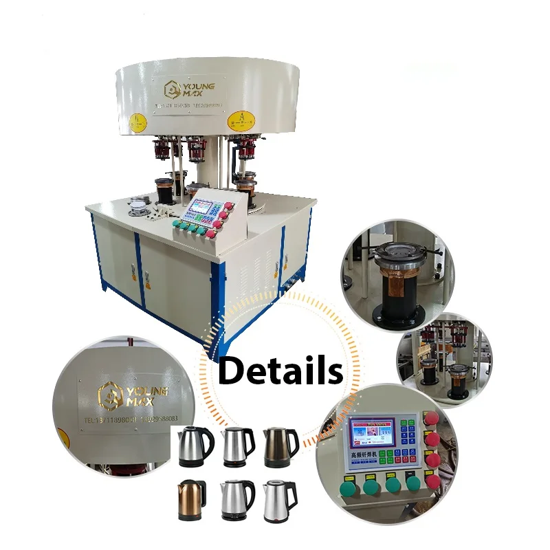 brazing machine for stainless steel kettle brazing machine induction heating