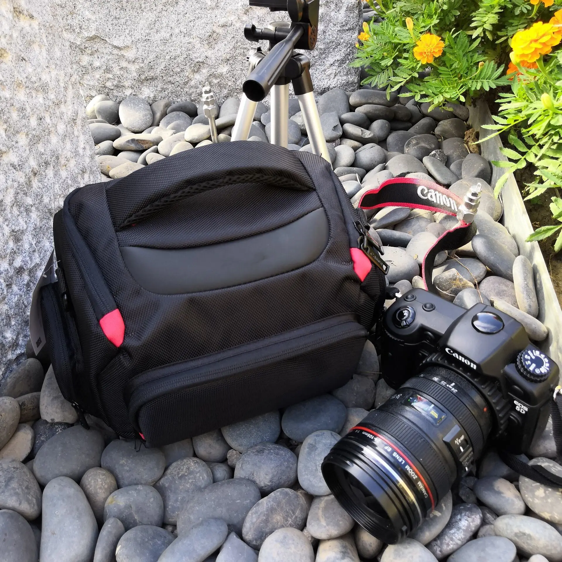 wholesale Multifunctional photography bag inserted into inner case Leather Waterproof Camera Bag for sale