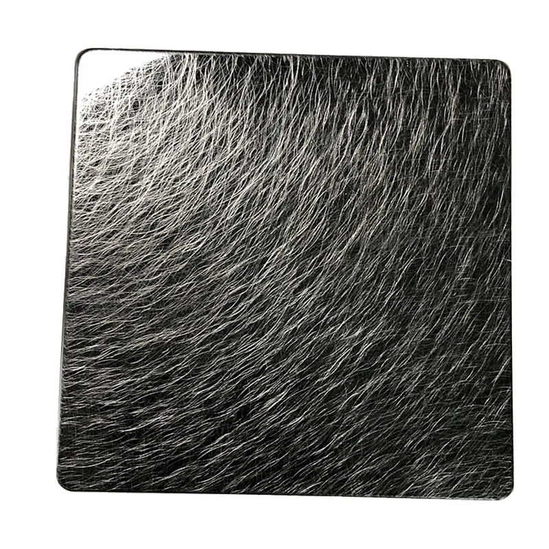 etched press plate for decorative panel 0.3mm 0.4mm 0.5mm mirror color stainless steel decorative sheet metal wall panel price