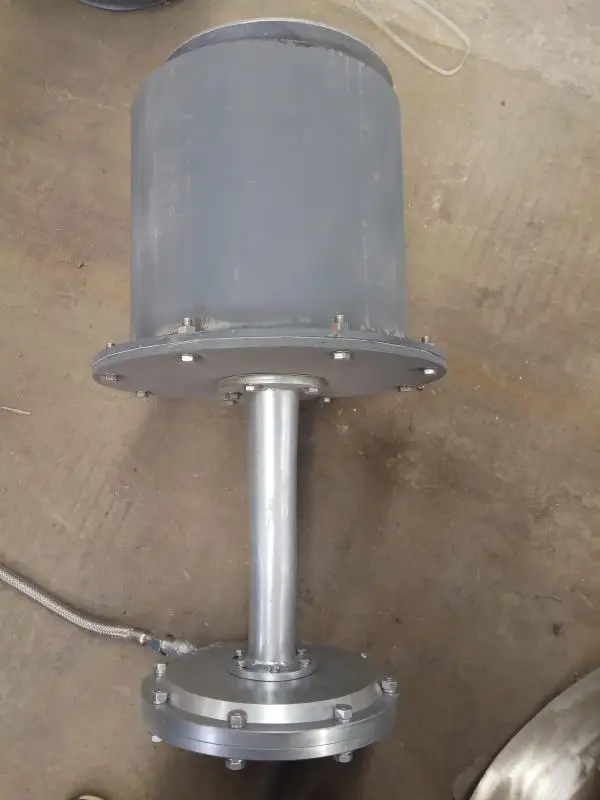 High temperature resistance resonant cavity type sonic soot blower for boiler