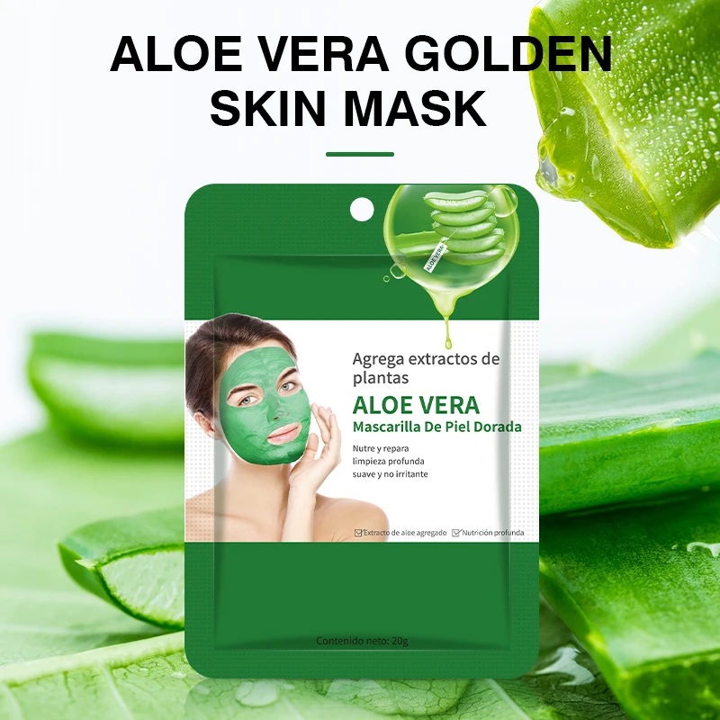 Wholesale Plant Extract Cleaning Mud Cream Mask Private Label Moisturizing Aloe Vera Golden Collagen Face Clay Mud Mask