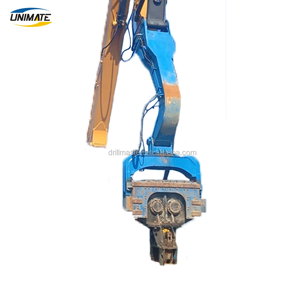 
Excavator Mounted Hydraulic Side Grip Vibratory Pile Driver Hammer for 6-18m Pile 