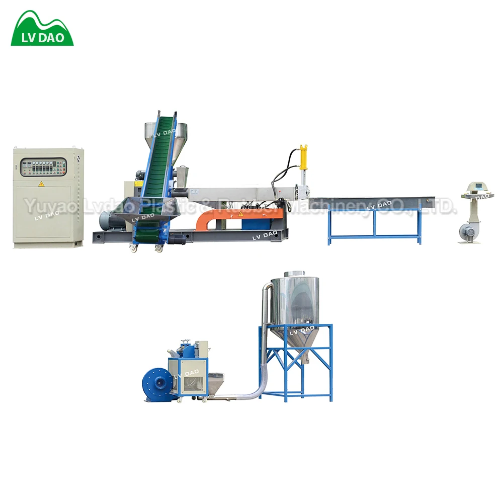 
hot sale economical hard scrap pelletizing machine line for abs pp 