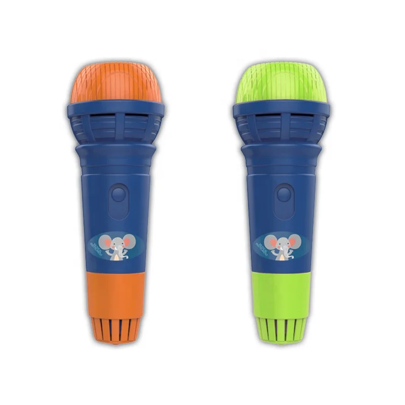 Cartoon kids singing microphone toy musical instruments toddler echo microphone toy