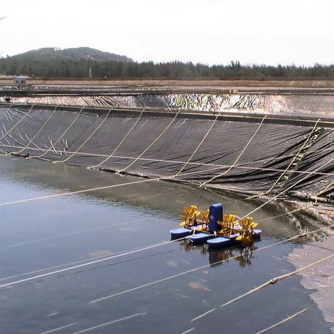 0.5mm hdpe waterproof membrane preformed koi pond liner rubber fish shrimp pond geomembrane for sale