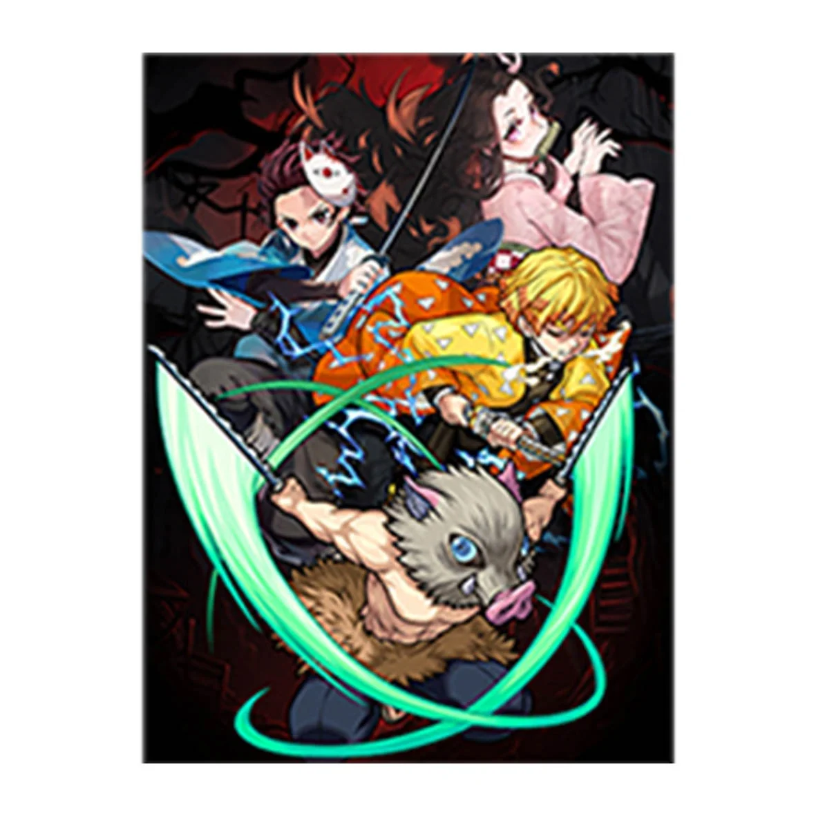 Customized 3d Flip Anime Poster DB 3d Printing Lenticular Poster Print For Wall with frame