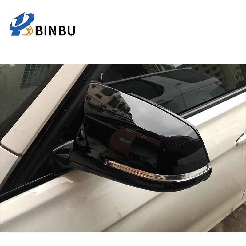FOR BMW 1.2.3.4 series X1 rearview mirror cover black/blue/white m3 style /AN style Rear view mirror shell