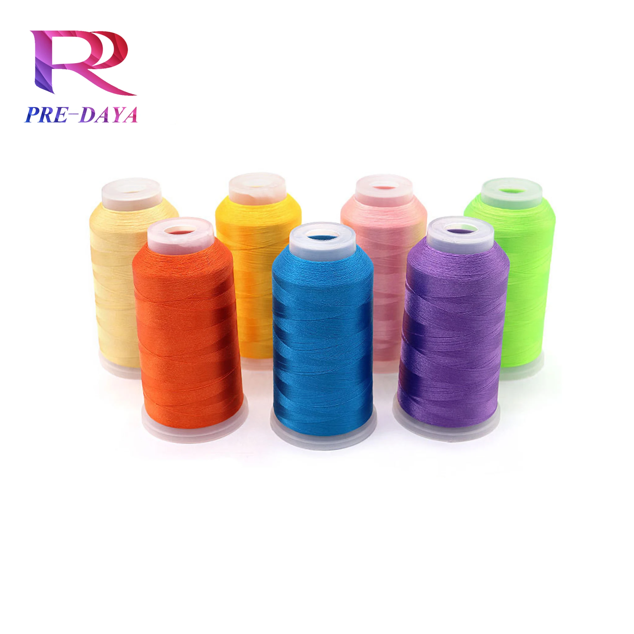 China Supply Polyester 100% Rayon OEM Thread 150D/2 Embroidery Sewing Bag Closing Thread