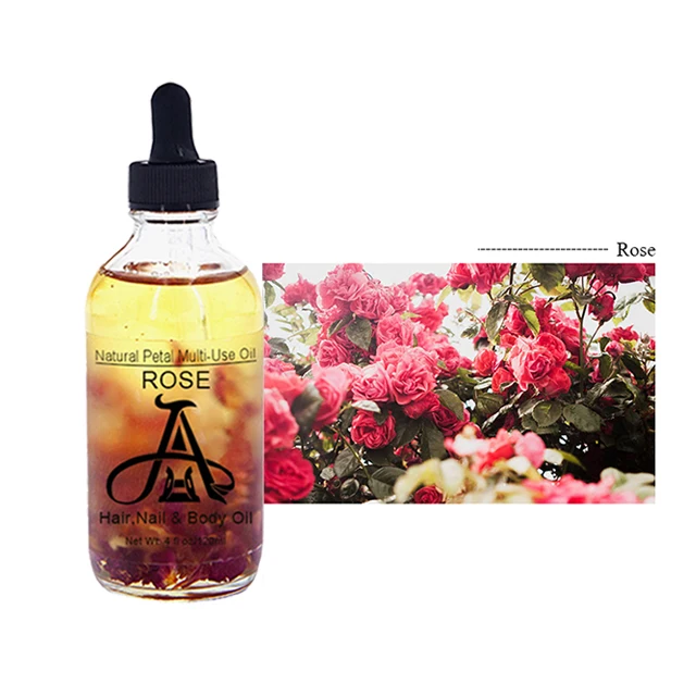 
AH Private Label Moisturizer Vitamin E Rose Multi Use Oil for Face Dry Skin 