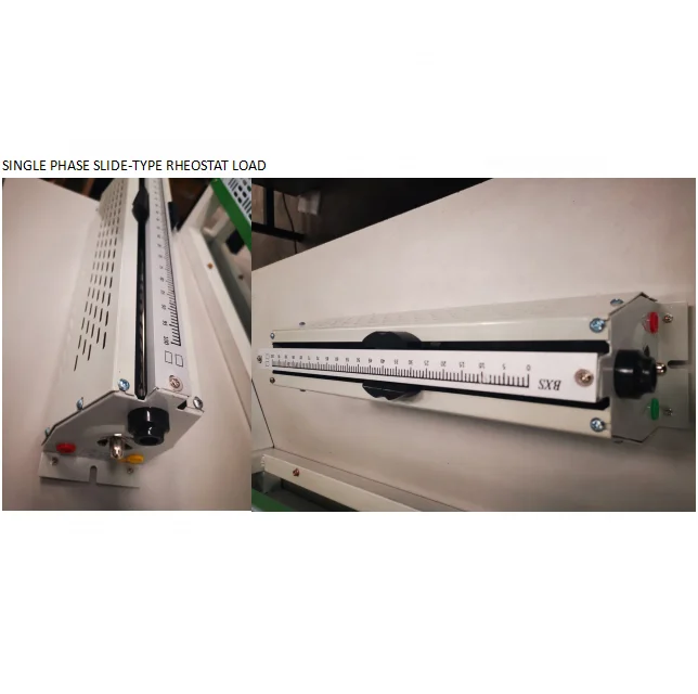 Single-Three phase Variable Resistive Load Variable Capacitive Load Linear Rheostat  laboratory apparatus trainer model