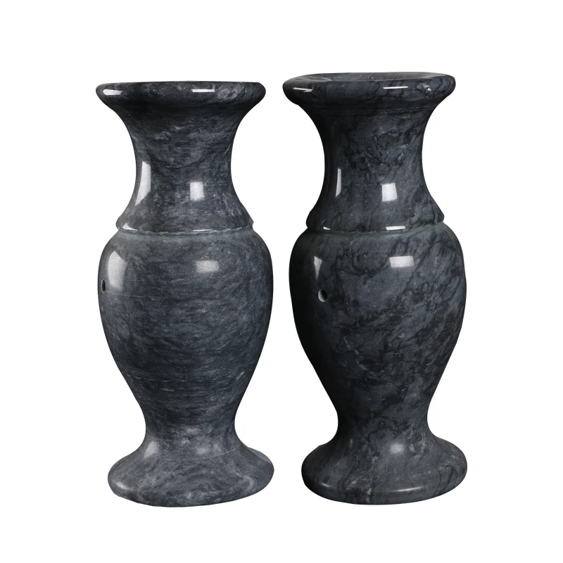 Wholesale Custom Design Granite Headstone Cemetery Vase