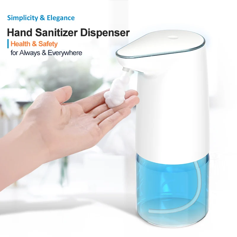 Foam Style Infrared Induction ABS Housing 500mL PET Bottle 1200mAh Automatic Soap Dispenser with Touch Button