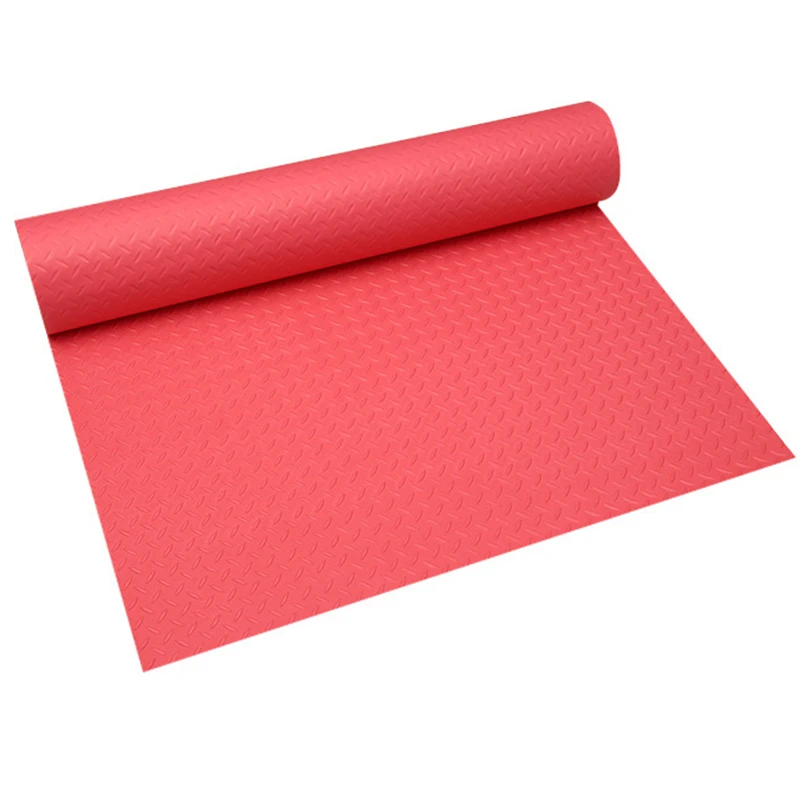 Пластиковый ПВХ глянцевый черный круглый Монетный виниловый напольный коврик для автобуса напольное покрытие улицы