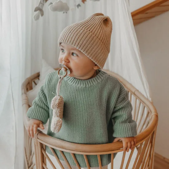 Hot Sale New Winter Toddler Baby Knitted Soft Beanie Hat