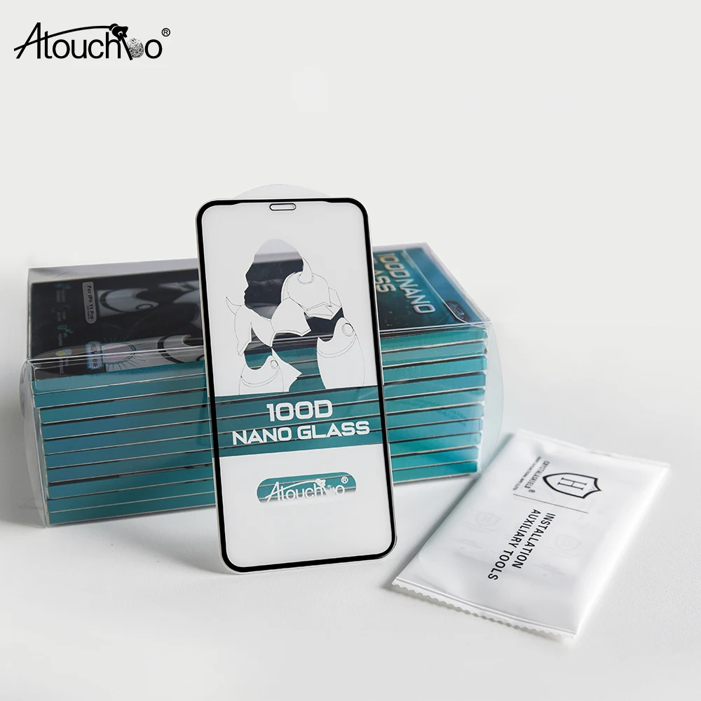  Atouchbo оптовая продажа мобильный нано-гибкий протектор экрана нано-стекло для iPhone 11 Pro Max 12