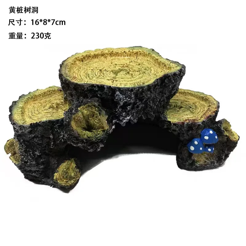 Fish habitat reptile house turtle cave turtle cave fish climbing turtle crawling platform