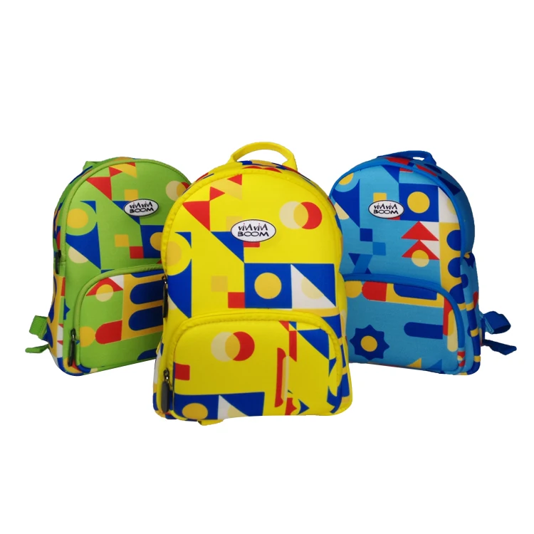 Neoprene Animal Schoolbag Waterproof Preschool Toddler Backpack Neoprene school bag