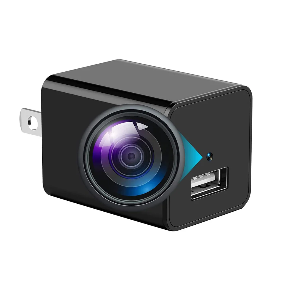 Portable 1080P Hd Night Vision Motion Detection Security Spy Camera Charger Wifi Wireless Mini Hidden Camera