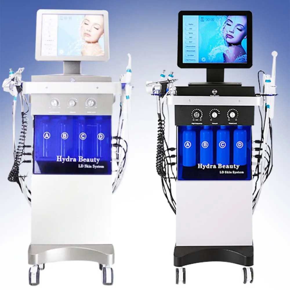 OEM 14 In 1 Cleaning Hydro Microdermabrasion Oxygen Jet Aqua Peeling Facials Skin Care Hydra Dermabrasion Facial Machine
