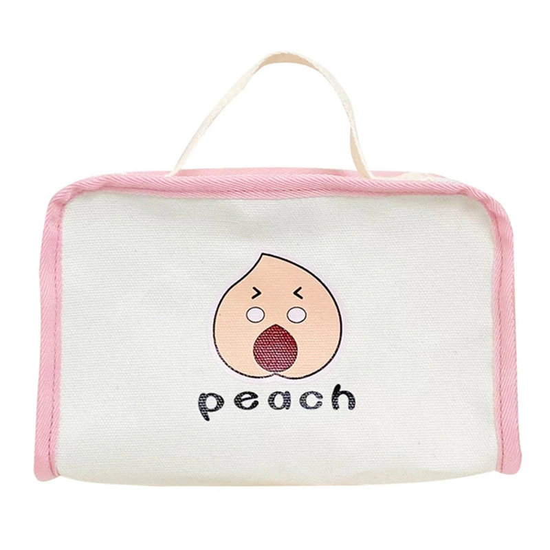 Сумка-тоут через плечо для девочек, школьный ранец, розовая холщовая сумка-мессенджер