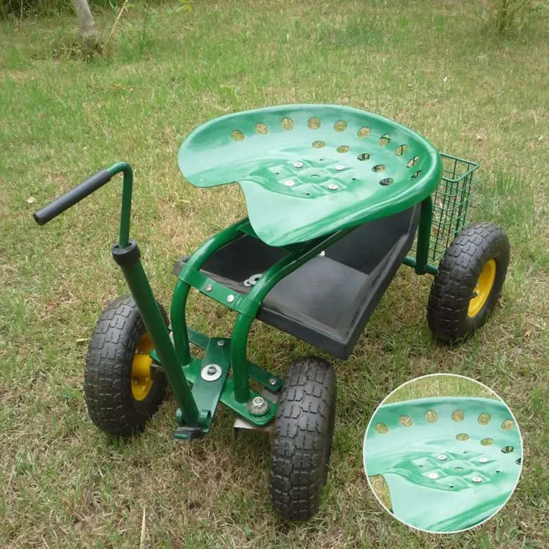 Easy To Use Car Seat Travel Cart Wholesale Sale Four Wheel Car Seat Travel Cart Rolling Garden Cart