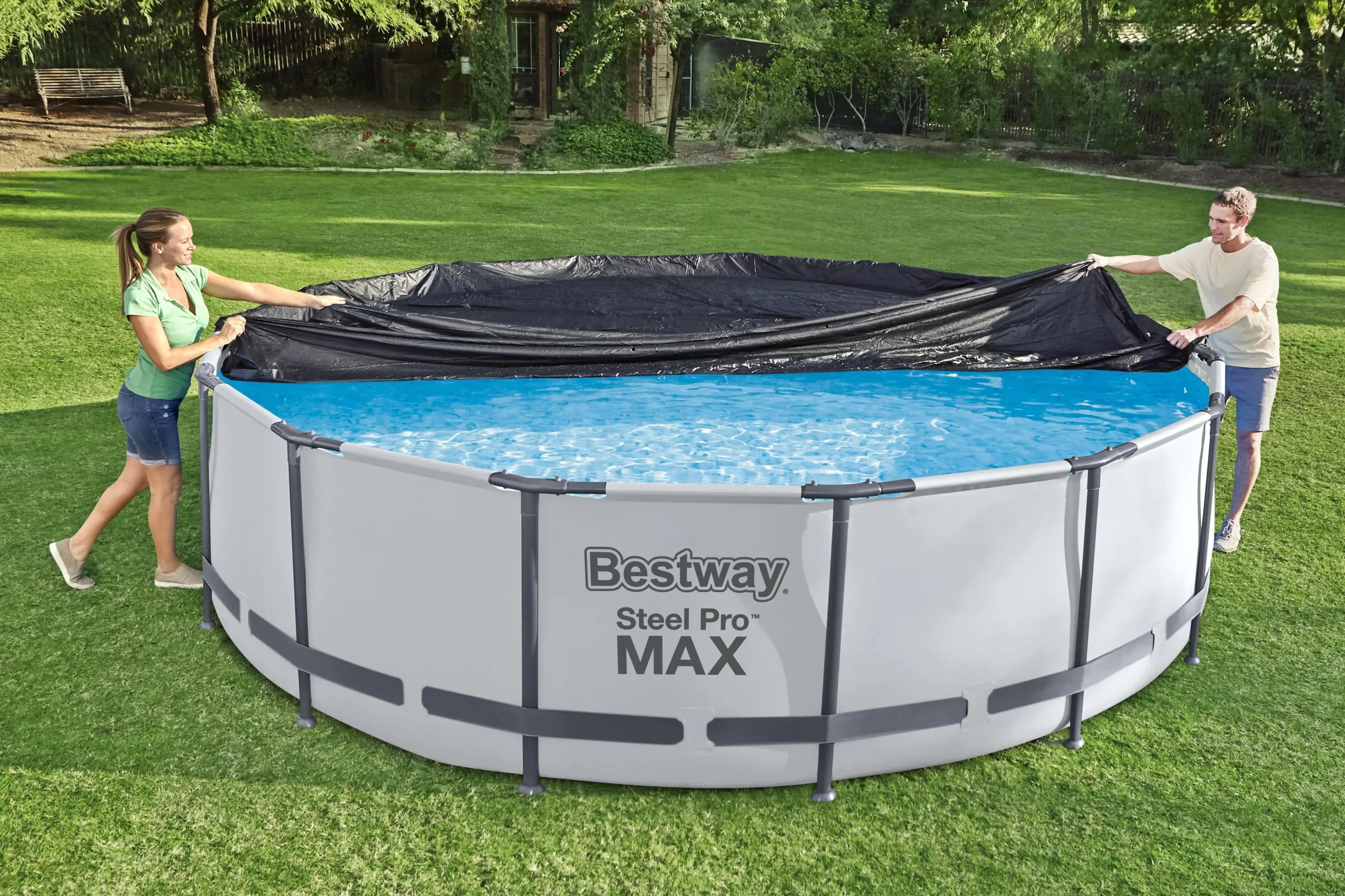 Bestway 58037 бассейн и аксессуары 3 66 м Крышка для бассейна