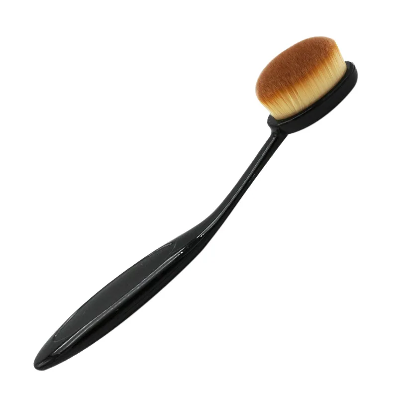 10pcs Cosmetic Brushes Toothbrush Type Foundation Brush Set Plastic Brush Handle Manufacturers Stock Universal Beauty Tools