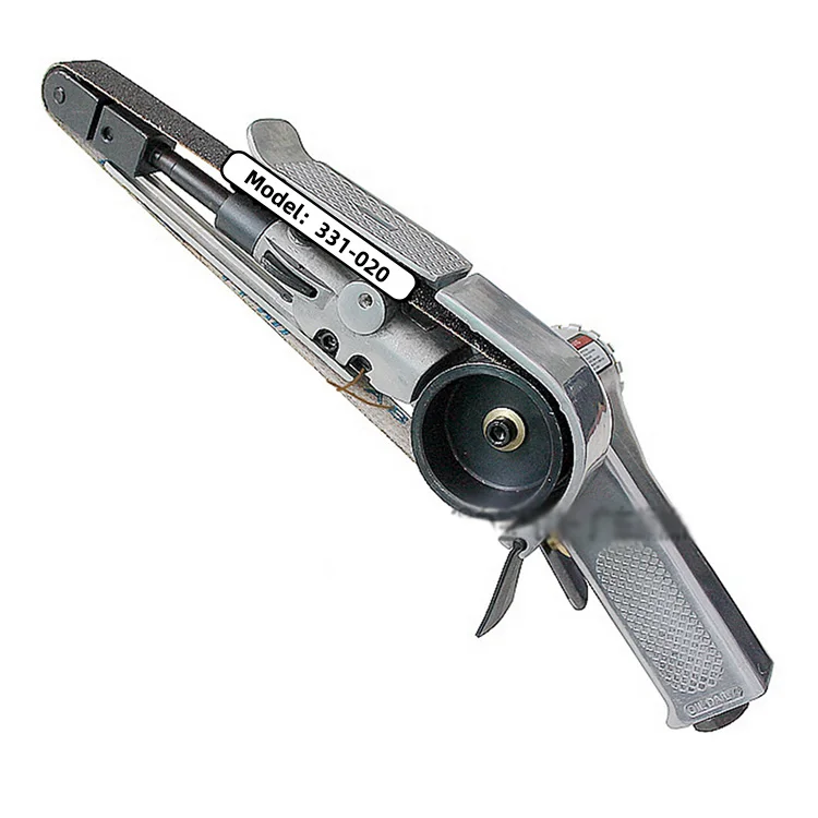 Pneumatic Air Belt Sander Rotary Handle Pneumatic 20mm Belt Sander For Hardware Grinding Work
