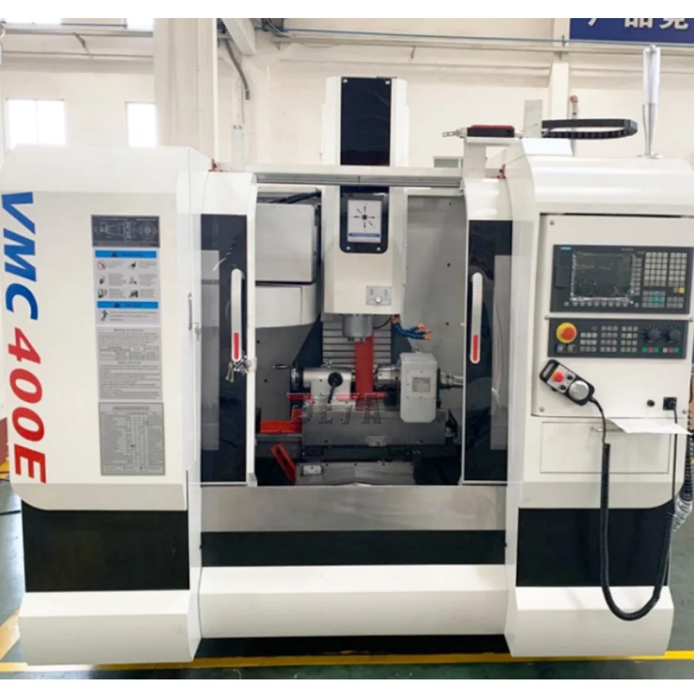 Высокоточный недорогой фрезерный станок с ЧПУ VMC400E, вертикальный металлический фрезерный центр