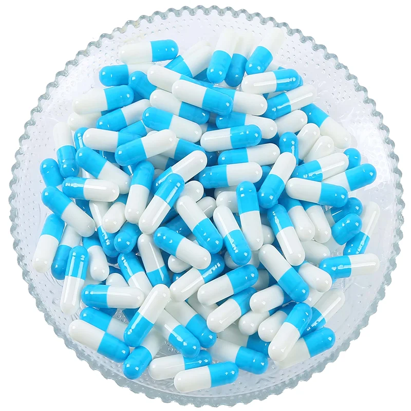 Best Price Size 00/0/1/2/3/4 Empty Time Capsules Empty Capsules Gelatine Capsules Transparent