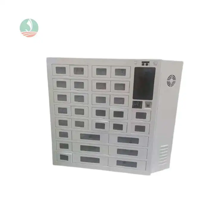 Interface touch screen key keeping metal cabinet Android system luggage deposit kiosk