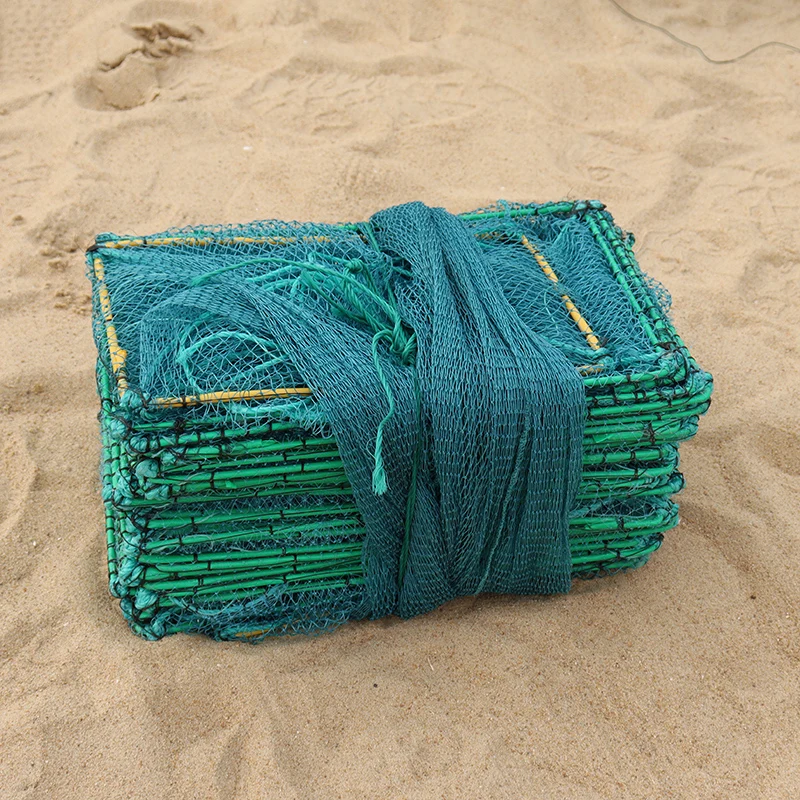 Vietnam Philippines Fyke Net Long Fish Trap Crab 37 cm X 23 9.5M Length with Pvc Hose