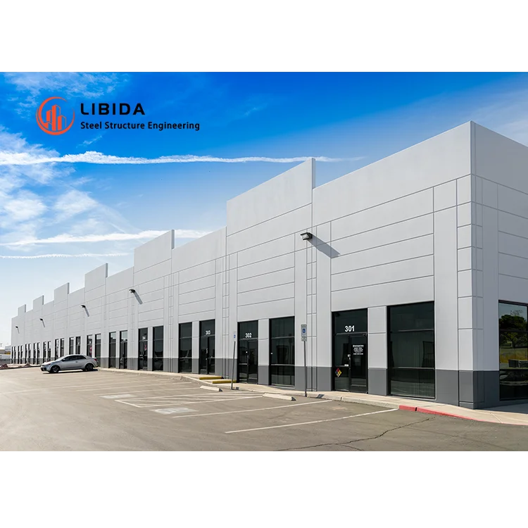 China Prefabricated Professional Design Demountable Storage Shed Easily Assembled Warehouse Steel Building with free drawing