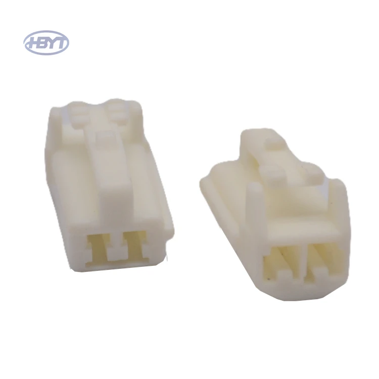 car electrical connector high voltage binding terminal hv battery connector 2 pin terminal block plastic sheathed connector