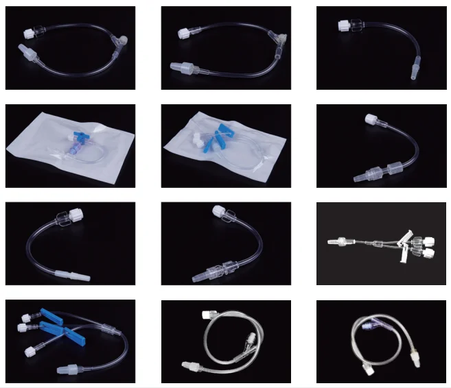 Iv Set Medical Consumables Product Accessories Parts Of Iv Infusion Set Disposable Plastic Fittings