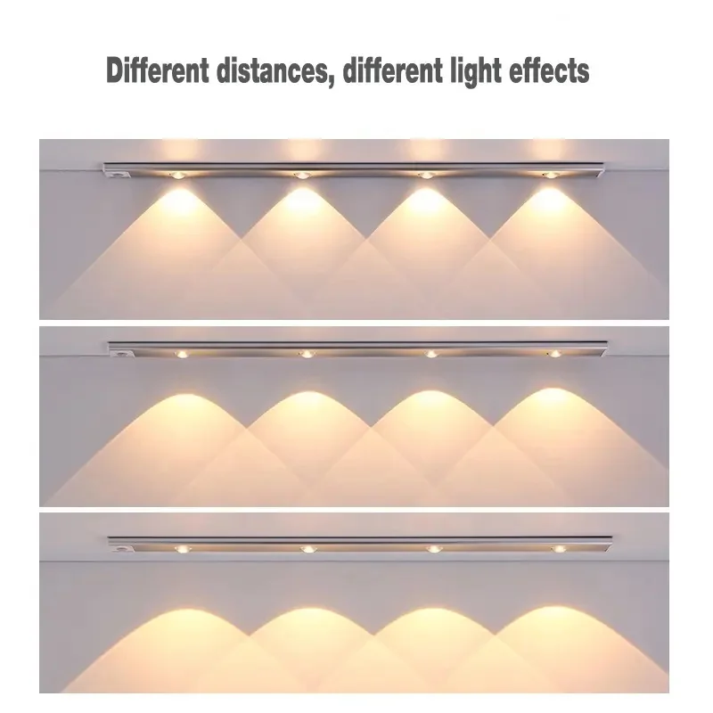 Motion sensor 20CM 40CM kitchen light bar magnet light LED cabinet light indoor