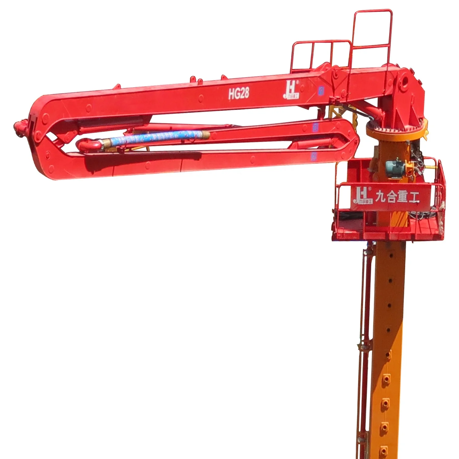 
Concrete Distributor Tower Concrete Pump Placing Boom Reliable Highly Efficient 
