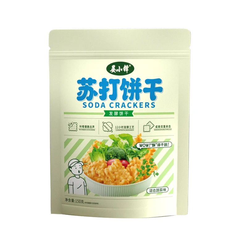 150g  rice cream crackers  Onion saltine soda cracker biscuits Crisp multigrain biscuits