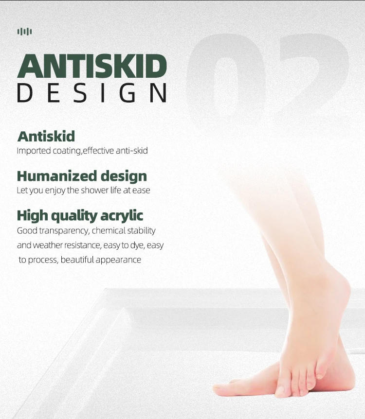 SEAWIN shower pan panel gray black neo angle 36 outdoor plastic portable for rv camper