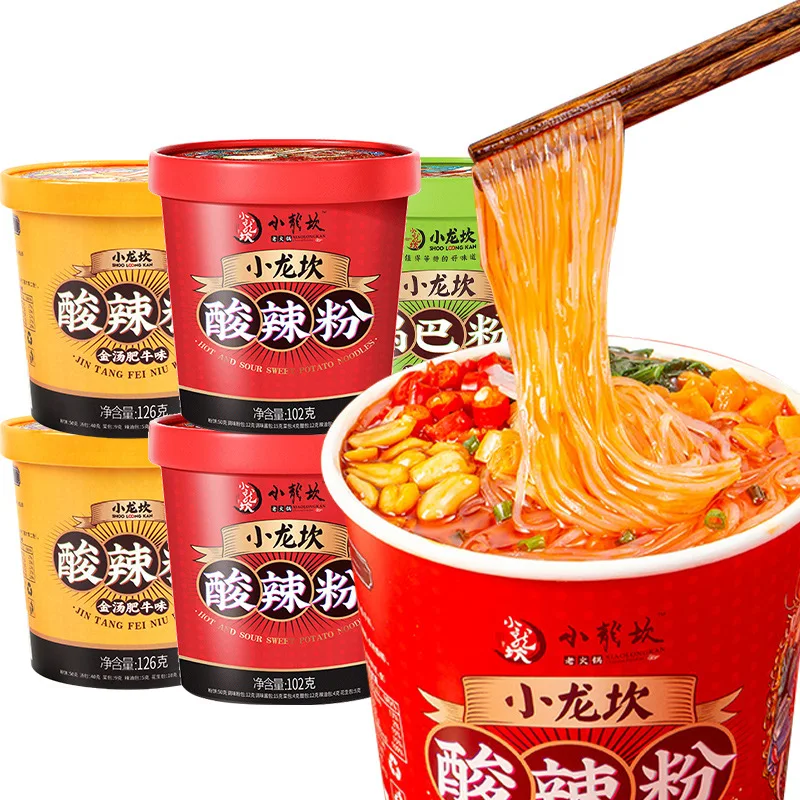 Delicious Low Calorie Instant Noodles Spicy Vermicelli Rice Noodle Food Hot And Sour Rice Noodle
