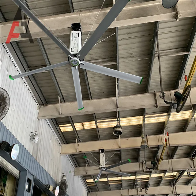  AF вентилятор hvls большого размера с воздушным охлаждением на