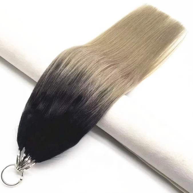 Manufacture Russian Virgin Human Hair 0.8g 1g/Strand Remy Human Hair Paris Painting Plumage Style Hair Extension