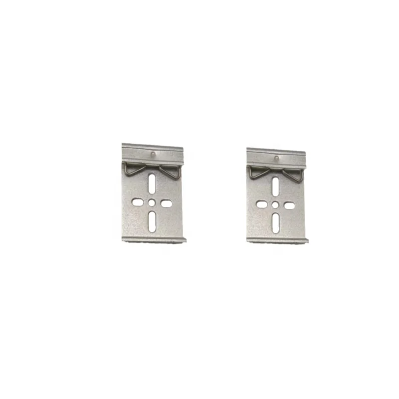 Aluminum alloy 25 wide guide rail buckle Switch guide rail buckle Electrical guide rail buckle