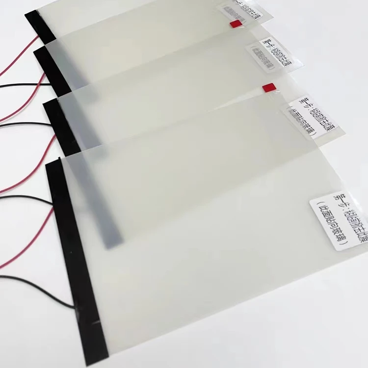 Smart Partition Transparency Pdlc Remote Control Electric Switchable Glass Film For Office