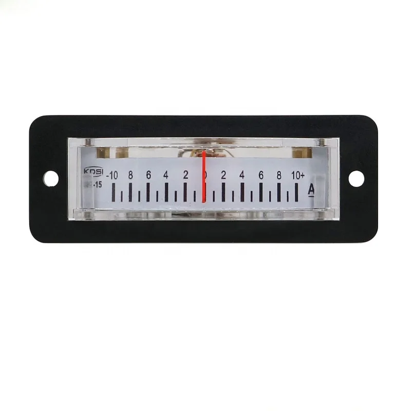 Safe to operate BP-15 DC+-10A analog mini thin edgewise panel audio vu meter