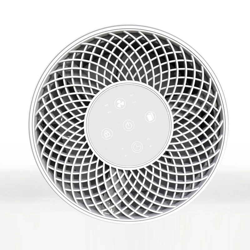 personal desktop activated carbon h13 hepa filter air purifier